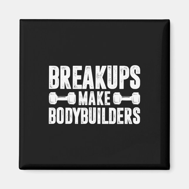 Separations Make Bodybuilders Fitness Training In  Magnet (Front)