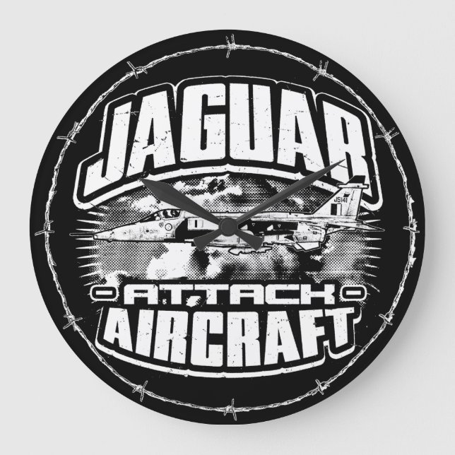 SEPECAT Jaguar Large Clock (Front)