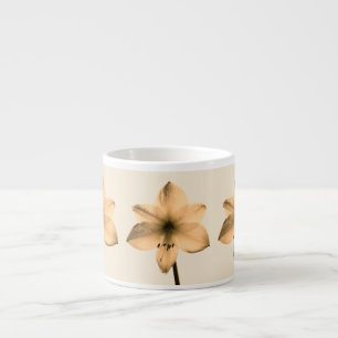 sepia amaryllis espresso cup