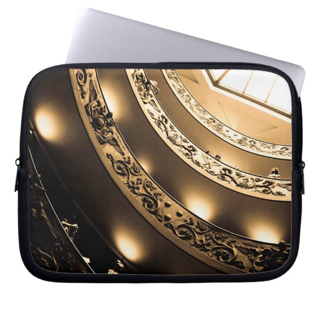 Sepia Architecture Laptop Sleeve (Front)