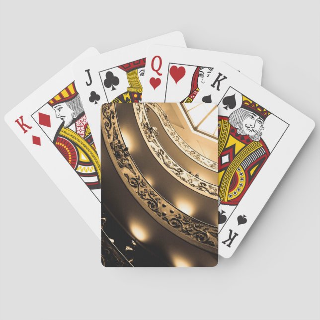 Sepia Architecture Playing Cards (Back)