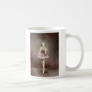 Sepia Ballerina Coffee Mug