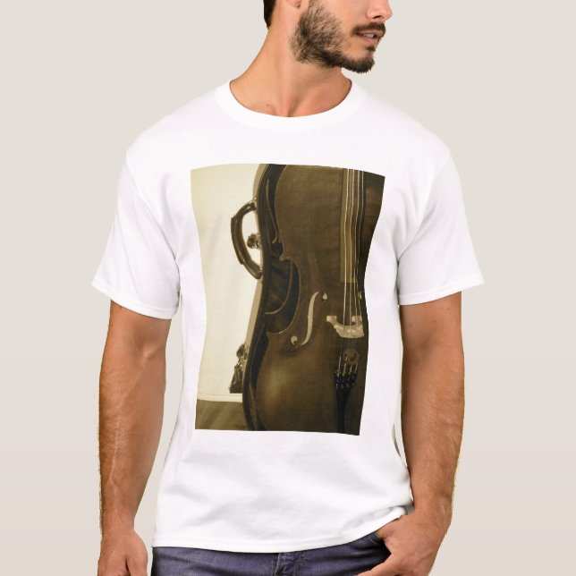 Sepia Cello ladies shirt (Front)