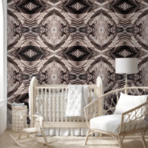 Sepia eye-like geometric L-size pattern