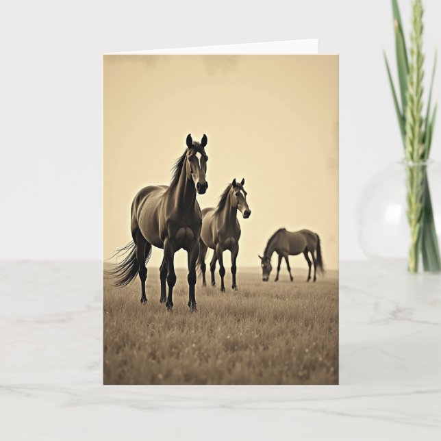 Sepia Fathers Day Card (Front)