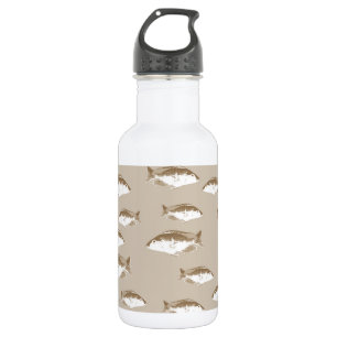 Sepia fish 532 ml water bottle