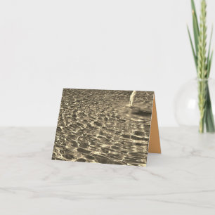 Sepia Fountain Card