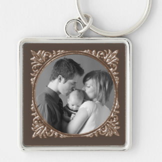 Sepia Frame Key Ring