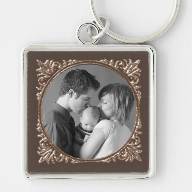 Sepia Frame Key Ring (Front)
