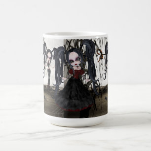 Sepia Goth Girl Coffee Mug