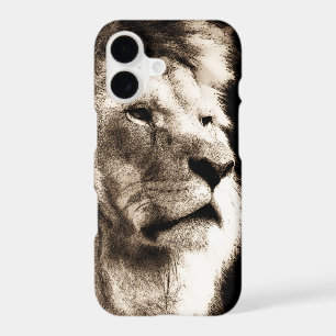 Sepia Lion