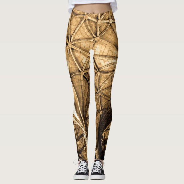 Sepia Portuguese Ceiling Leggings (Front)