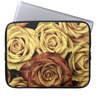Sepia Tinted Roses Laptop Sleeve