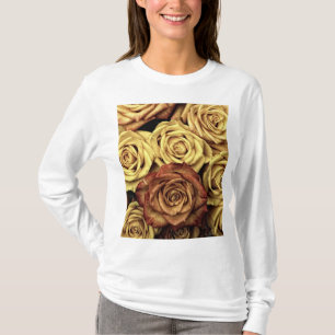 Sepia Tinted Roses T-Shirt