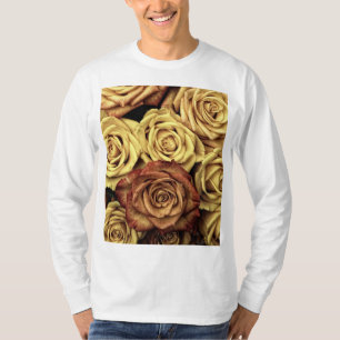 Sepia Tinted Roses T-Shirt