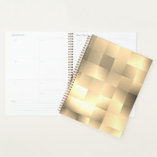 Sepia Tones in a Square Pattern Planner