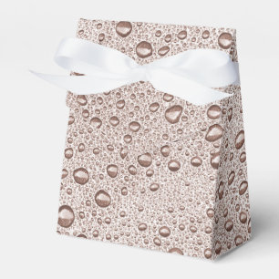 Sepia water droplets favour box