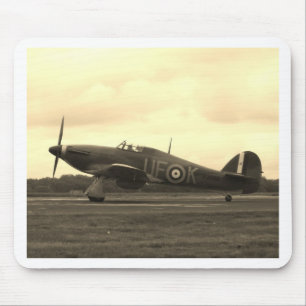 Sepiatone Hawker Hurricane Mouse Pad