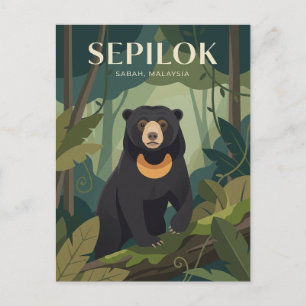 Sepilok Malaysia Postcard
