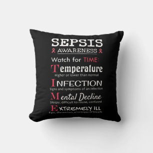 Sepsis Awareness Watch for TIME Guide Cushion