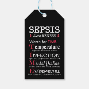 Sepsis Awareness Watch for TIME Guide Gift Tags