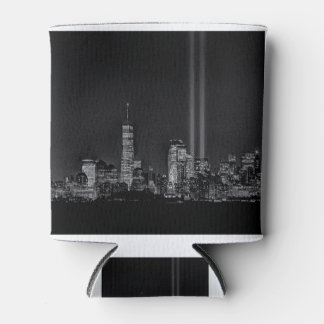 sept 11 tribute in lights NYC Can Cooler