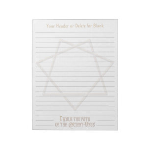 Septagram Lined Notepad