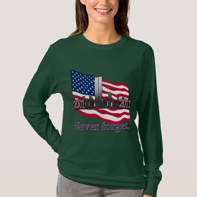 September 11 10 Year Anniversary Tshirt (Front)