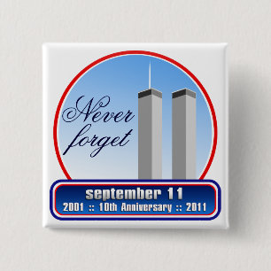 September 11th - 9/11 10th Anniversary WTC Pins