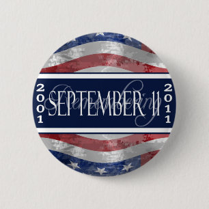 September 11th Commemorative Button