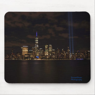 September 11th Tribute Lights Mouse Pad