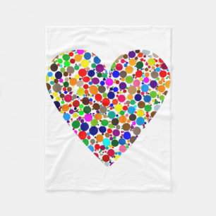 September 15th - International Dot Day Fleece Blanket