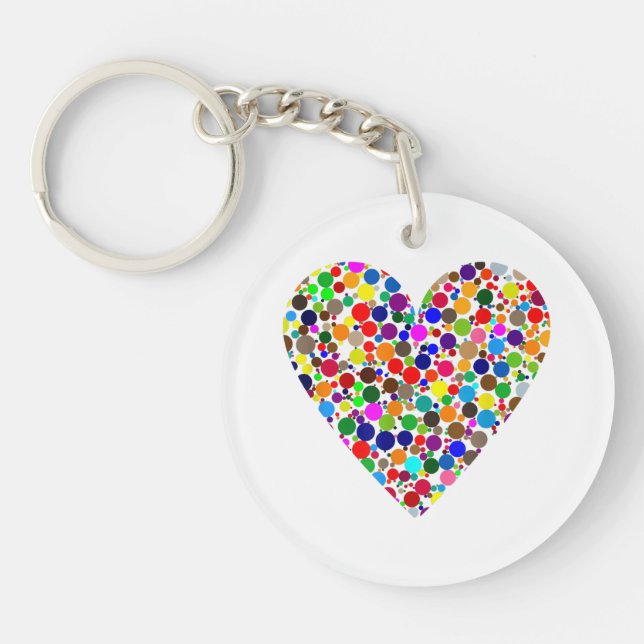 September 15th - International Dot Day  Key Ring (Front)