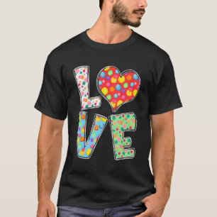 September 15th Polka Dot Love Heart International  T-Shirt