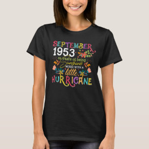 September 1953 Girls Are Sunshine 69 Years Old Bir T-Shirt