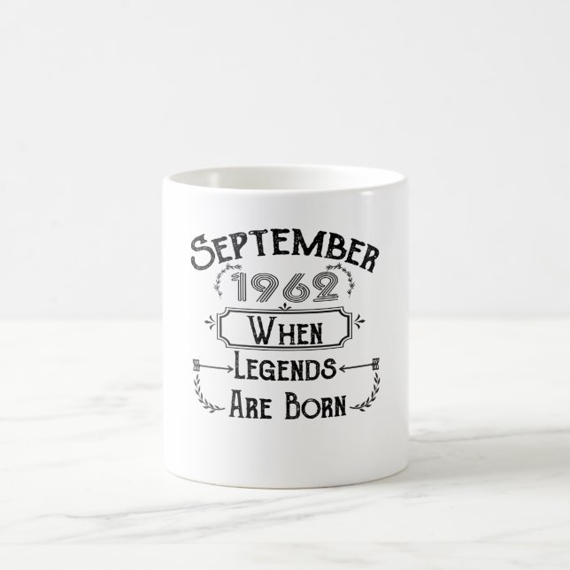 September 1962 When Legends Are Born Coffee Mug (Center)