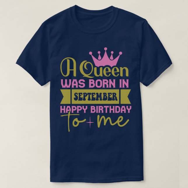 September 1 T-Shirt (Design Front)