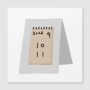 September 2026 Personalised Monthly Calendar