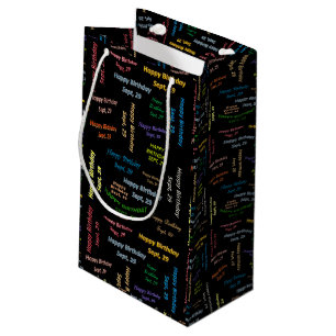 September, 29 Birthday Gift Bag