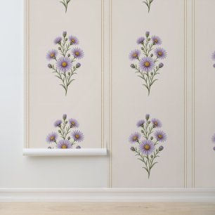 September Birth Flower Wallpaper, Aster Wallpaper
