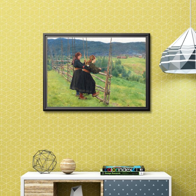 September Erik Werenskiold Fine Art Norway Poster (Creator Uploaded)