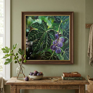 September Figs and Summer Light by Alfred Fox Poster