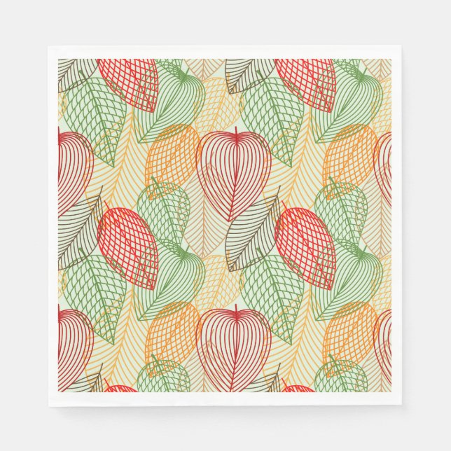 September Foliage Napkin (Front)