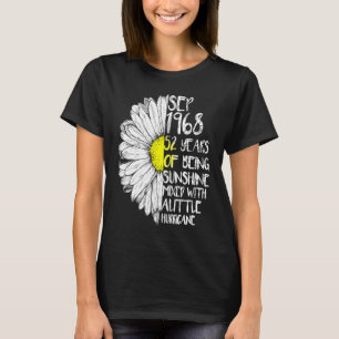 SEPTEMBER Girl Made In 1968 52nd Sunshine Hurrican T-Shirt