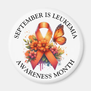 September is Leukaemia Awareness Month Magnet