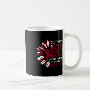 September Is National Sickle Cell Awareness Month Coffee Mug