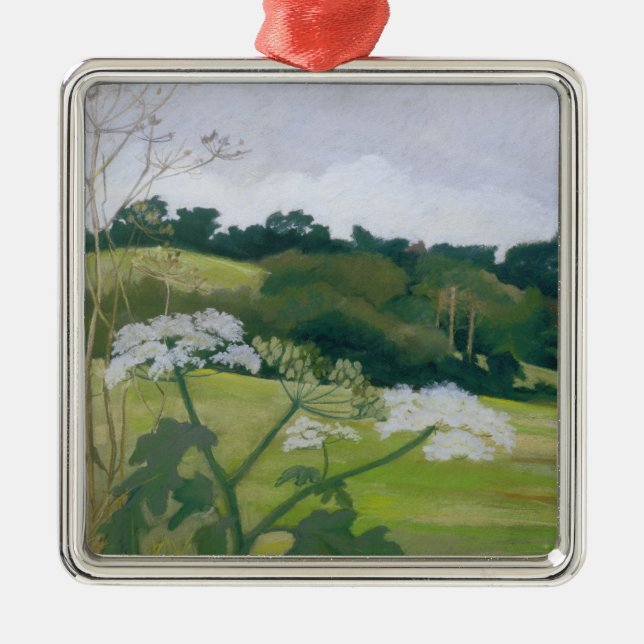 September Metal Tree Decoration (Front)