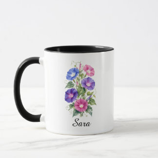 September Morning Glory Birth Flower Coffee Mug