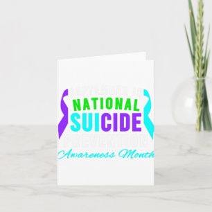 September National Suicide Prevention Awareness Mo Card