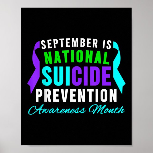 September National Suicide Prevention Awareness Mo Poster (Front)